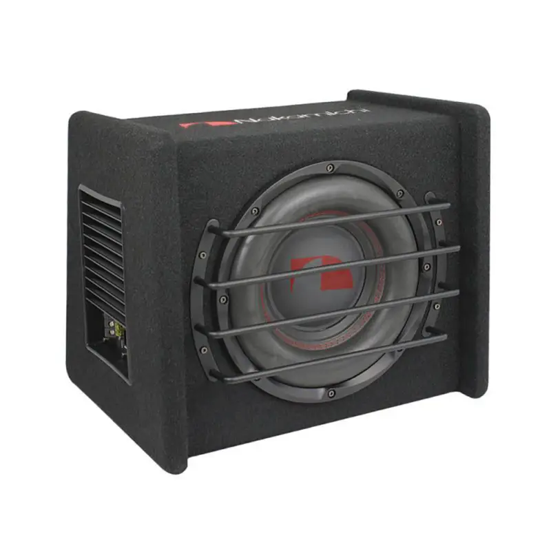 Reducere extra Subwoofer auto activ Nakamichi 10 inch, 150 W RMS, 1000 W max
