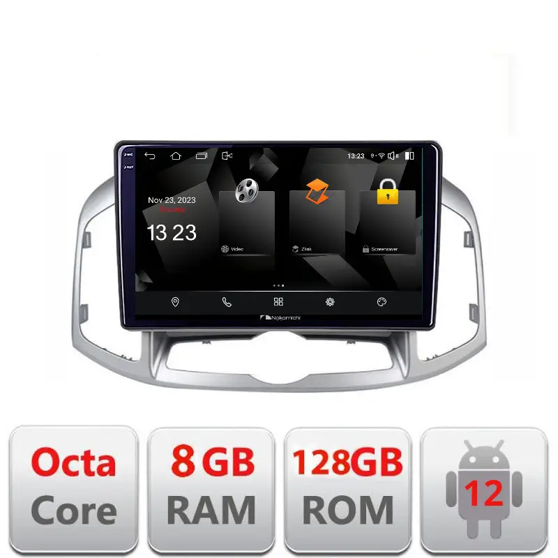 Discount Navigație Android Chevrolet Captiva 2012-2018, 8GB RAM, 128GB, QLED 2K