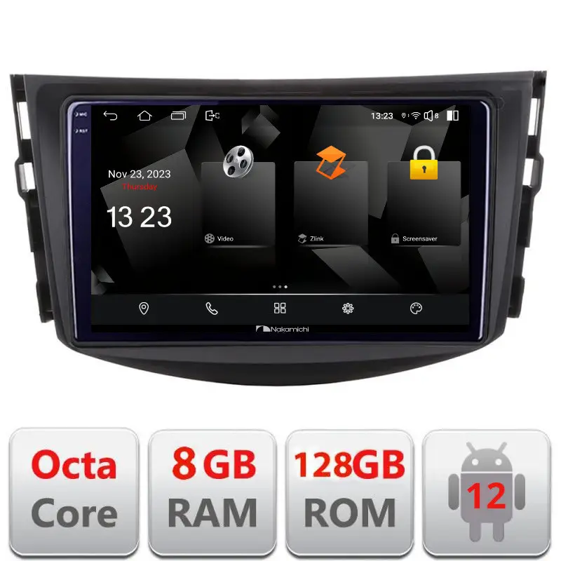 Reducere specială Navigatie Toyota RAV4 2006-2012 Android 12 2K QLED 8GB+128GB 4G