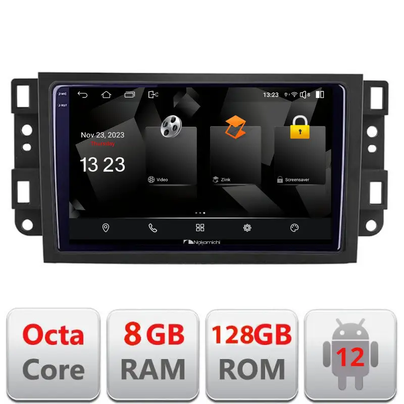 Preț mic Navigație Android Chevrolet Captiva 2008-2012, 2K QLED, 8GB+128GB