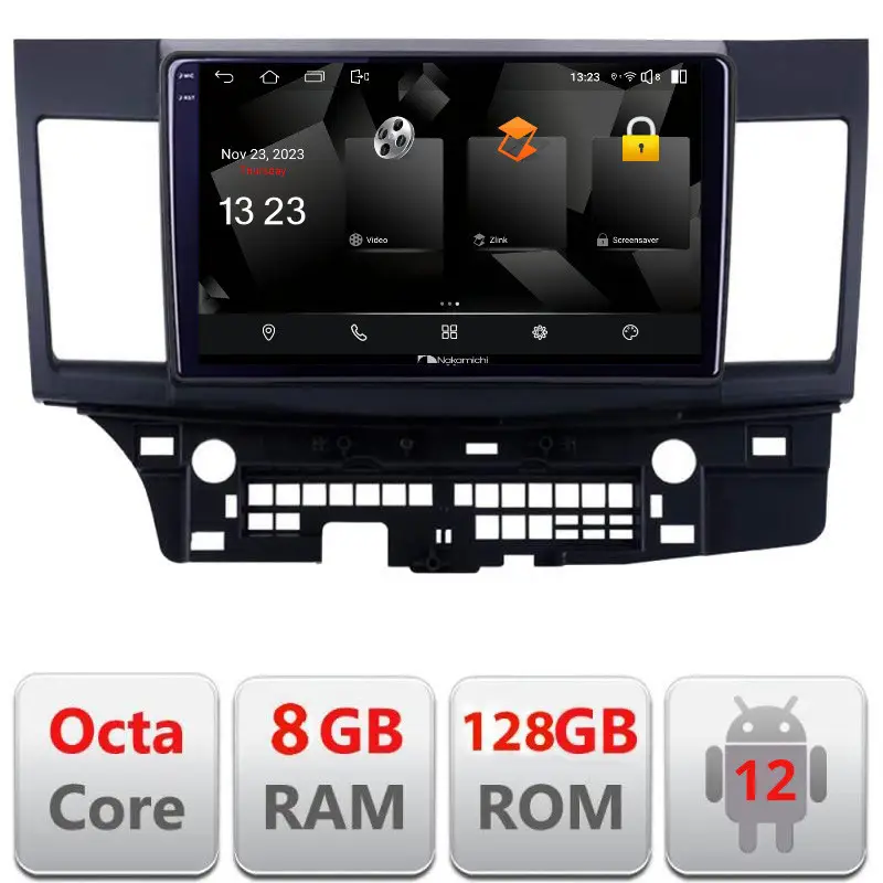 Navigație Mitsubishi Lancer Android 2K QLED 8GB RAM 128GB 4G Preț mic