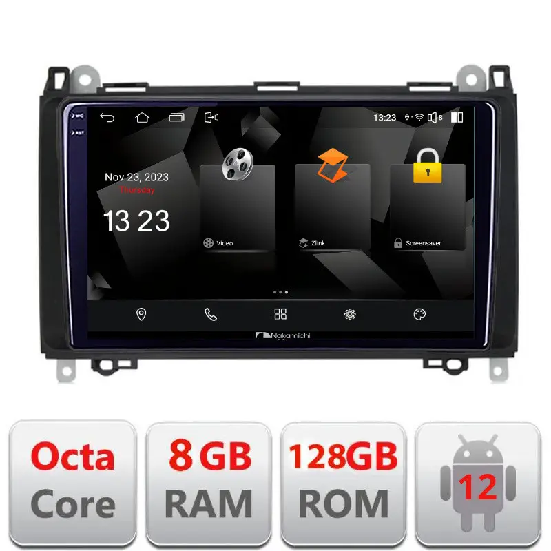 Navigatie Android Mercedes si VW 2K QLED 8GB RAM 128GB DSP 4G Discount