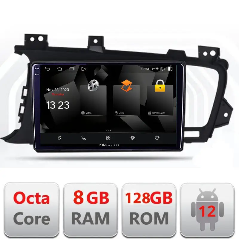 Navigatie dedicata Kia Optima 2011-2013 Android 12 8GB RAM 128GB QLED 2K Livrare rapidă