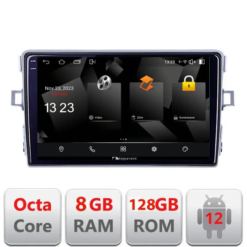 Bestseller Navigație Toyota Verso 2010-2016 Android 12, 2K QLED, 8GB RAM, 128GB