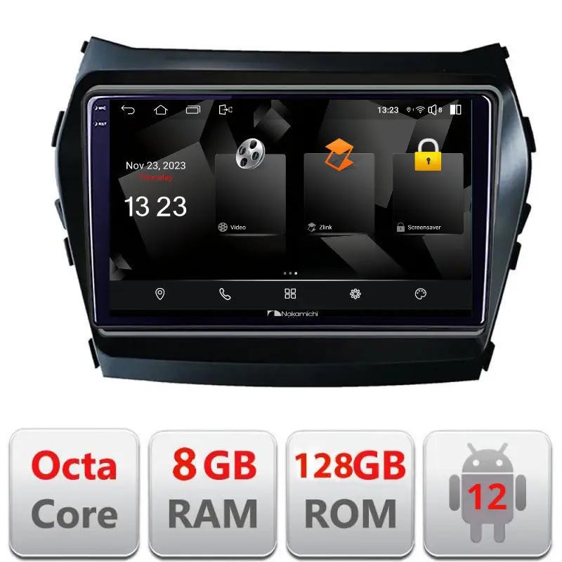 Cumpără acum Navigație Hyundai Santa Fe IX45 2012-2017 Android 12 2K QLED 8GB+128GB