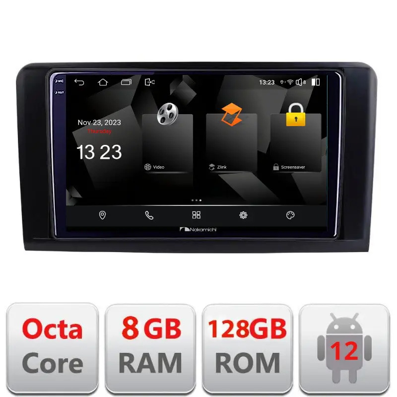 Navigatie Mercedes ML GL W164 X164 Android 12 QLED 2K 8GB RAM 128GB Cumpără acum