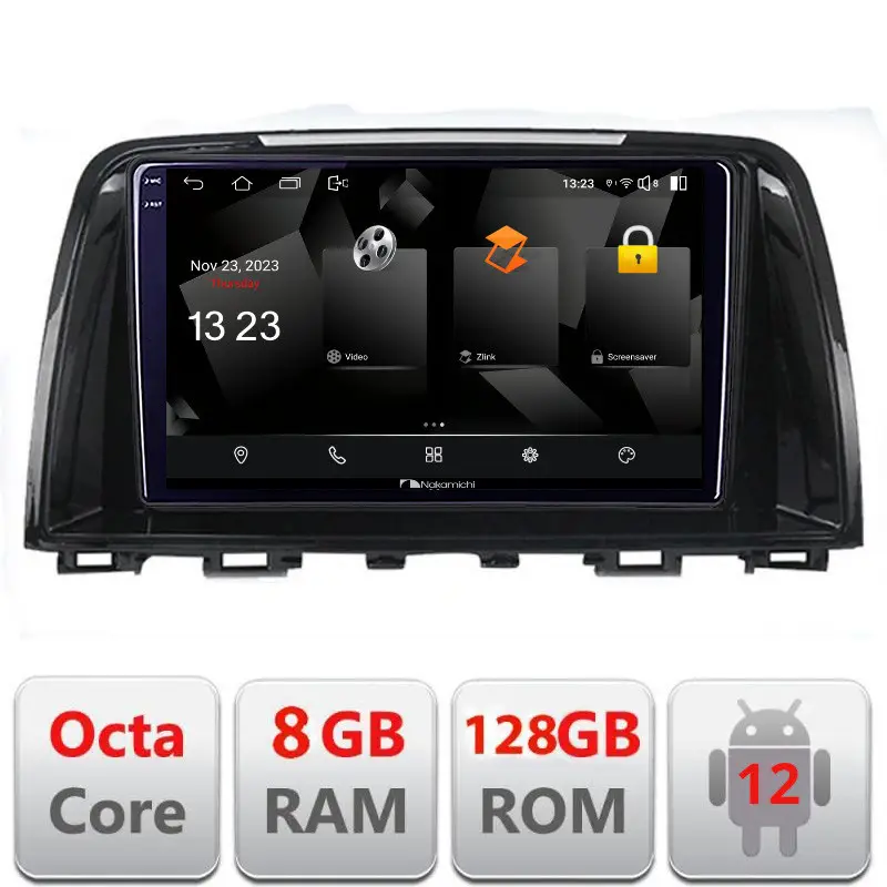 Ofertă Navigație Mazda 6 2013-2017 Android 12 2K QLED 8GB RAM 128GB DSP 4G