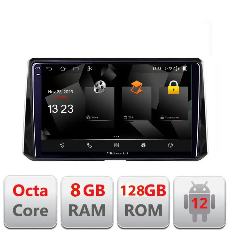Promoție Navigație Toyota Corolla/Auris 2018+ Android 2K QLED 8GB+128GB 4G
