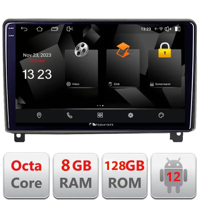 Ofertă de sezon Navigație Android Peugeot 407 2004-2011 2K QLED 8GB RAM 128GB 4G