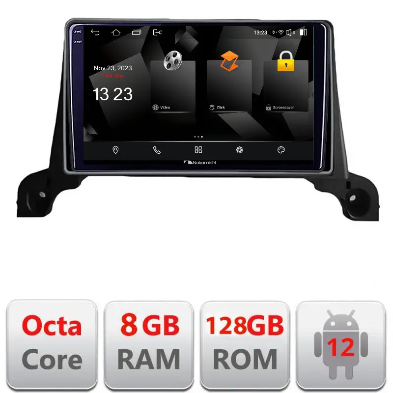 Preț redus Navigatie Android Peugeot 5008 2016-2020, 8GB RAM, 128GB, 2K QLED