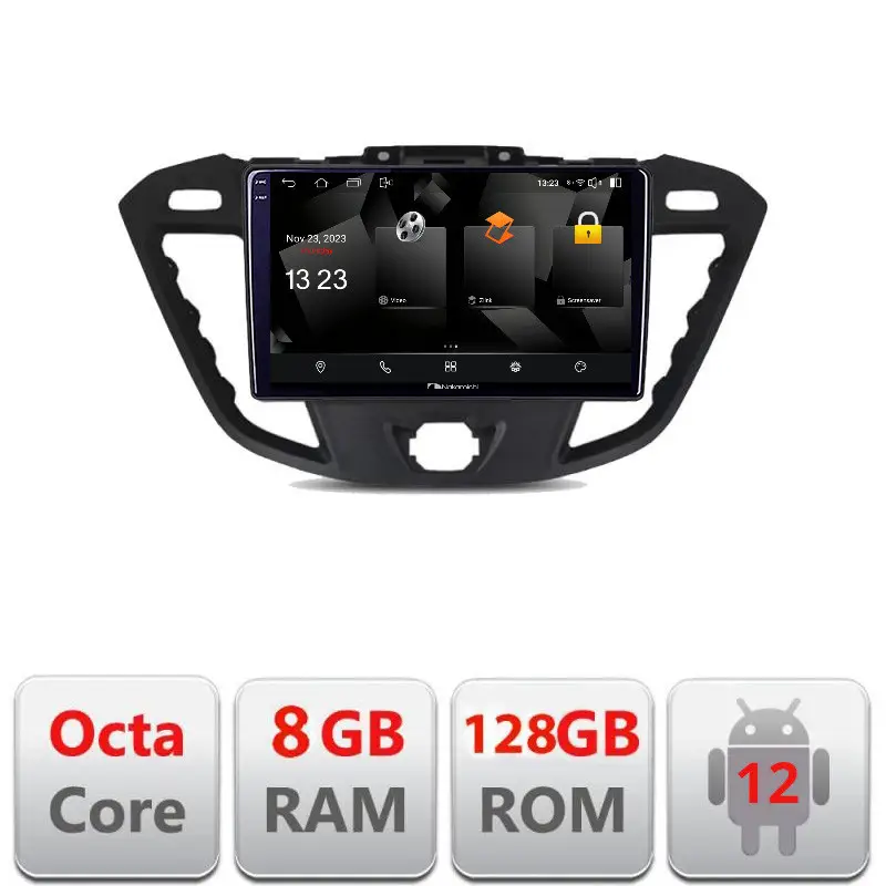 Noutate Navigatie Ford Transit Custom 2012-2020 2K QLED 8GB RAM 128GB 4G