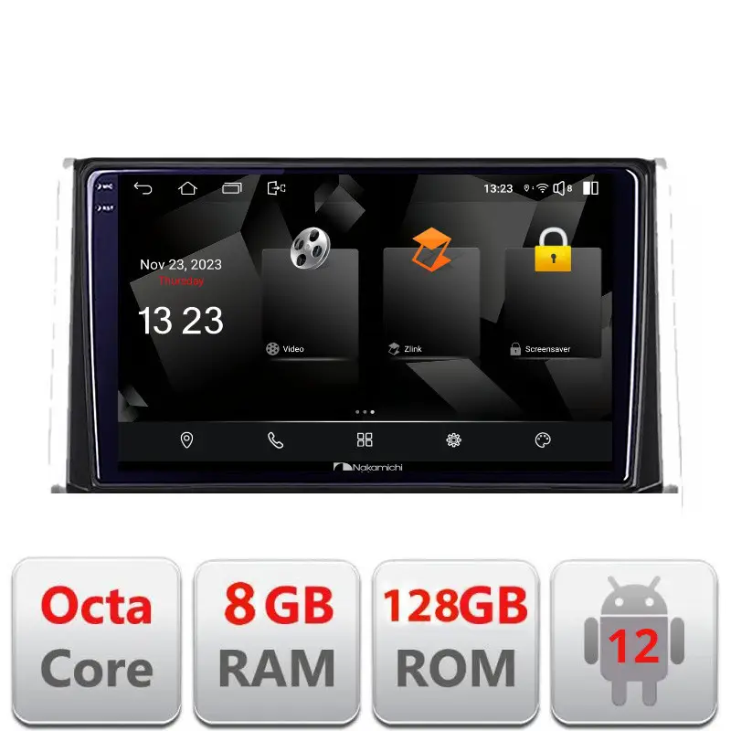 Vezi acum Navigație Toyota Auris 2017+ Android 12, QLED 2K, 8GB RAM, 128GB
