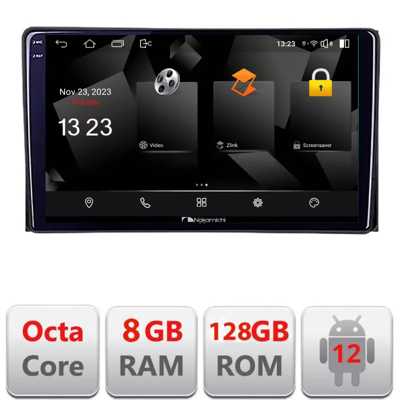 Navigație Toyota Auris 2007-2013 Android 12, 2K QLED, 8GB RAM, 128GB Retur gratuit