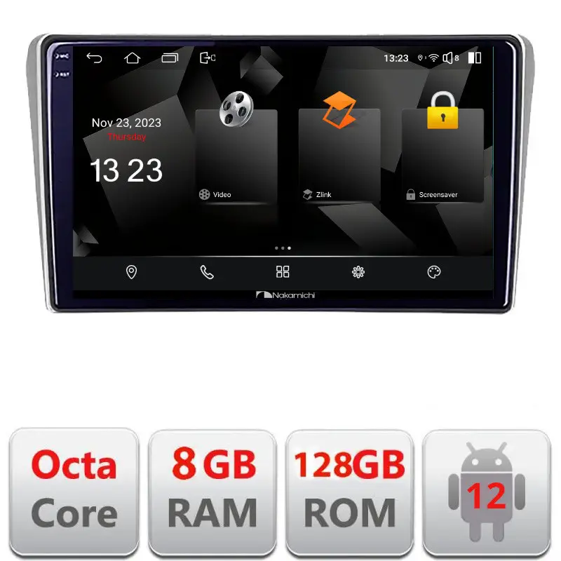 Vezi acum Navigație Android Toyota Avensis 2003-2008, QLED 2K, 8GB RAM, 128GB