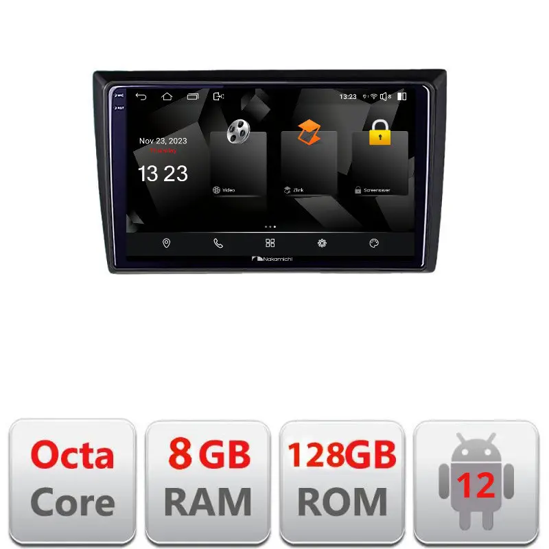 Navigație dedicată VW Beetle 2012-2018 Android 12 2K QLED 8GB+128GB Cel mai vândut