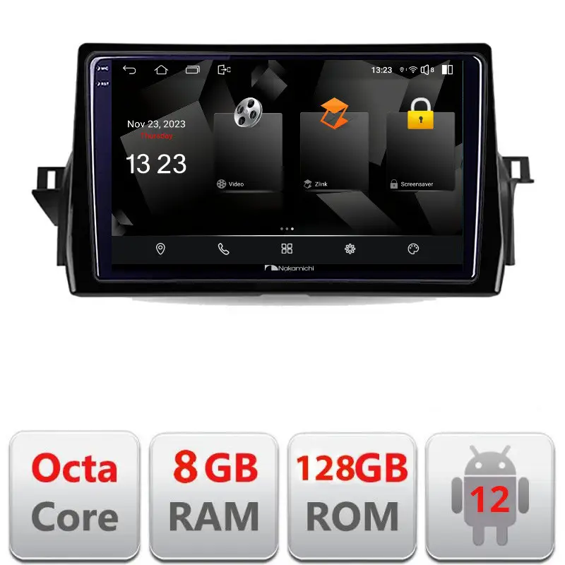 Navigatie Toyota Camry 2021+ Android 12, 2K QLED, 8GB RAM, 128GB Noutate