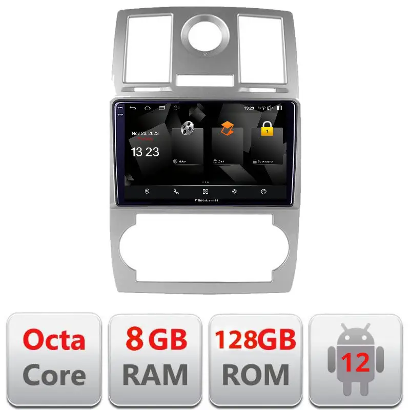 Super ofertă Navigație Android Chrysler 300C 2004-2008 2K QLED 8GB RAM 128GB