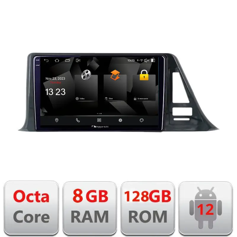 Promoție Navigație dedicată Toyota C-HR Android 12 QLED 2K, 8GB RAM, 128GB