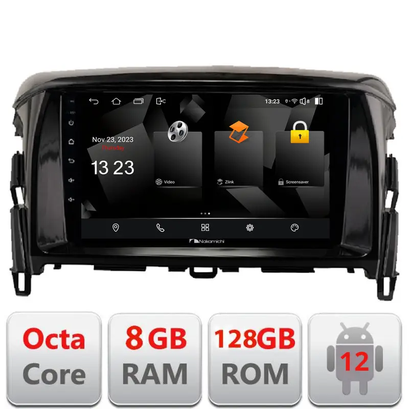 Navigație Android Mitsubishi Eclipse Cross 2017+ 8GB RAM 128GB CarPlay Nu rata