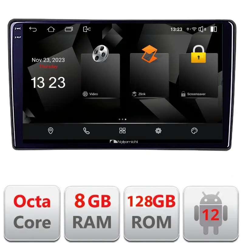 Reducere specială Navigație Mitsubishi Eclipse Cross 2019+ Android 12 QLED 2K 8GB RAM 128GB
