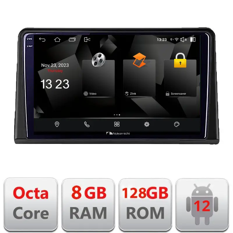 Navigatie Renault Express Android 2K QLED Octa Core 8GB RAM 128GB Noutate