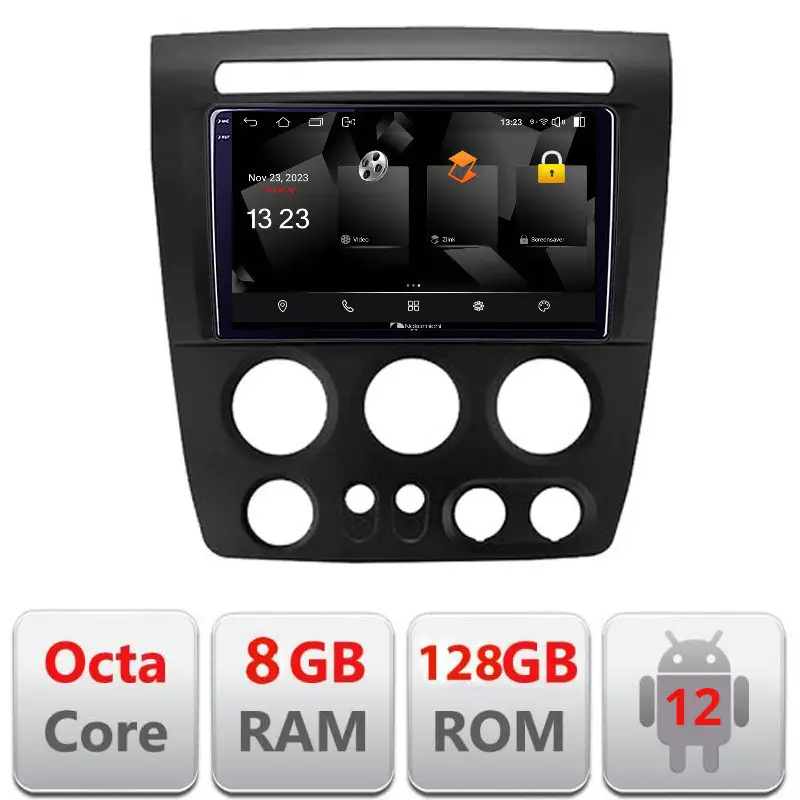 Preț mic Navigatie Android Hummer H3 2005-2011, 2K QLED, Octa Core, 8GB+128GB