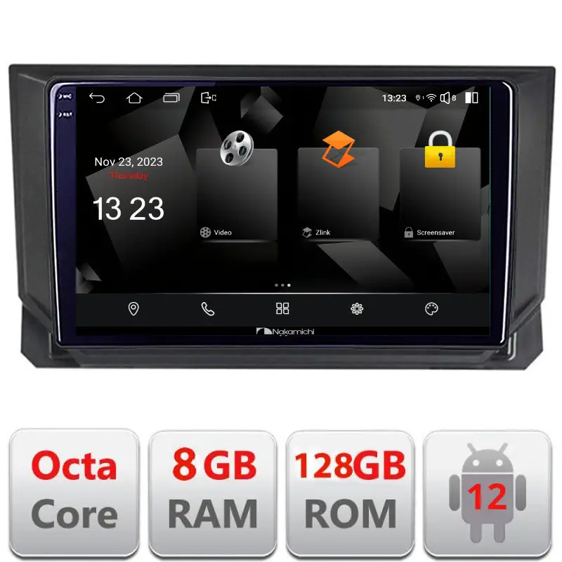 Navigație Seat Ibiza 2017+ Android 12, 8GB RAM, 128GB, 2K QLED Livrare expres