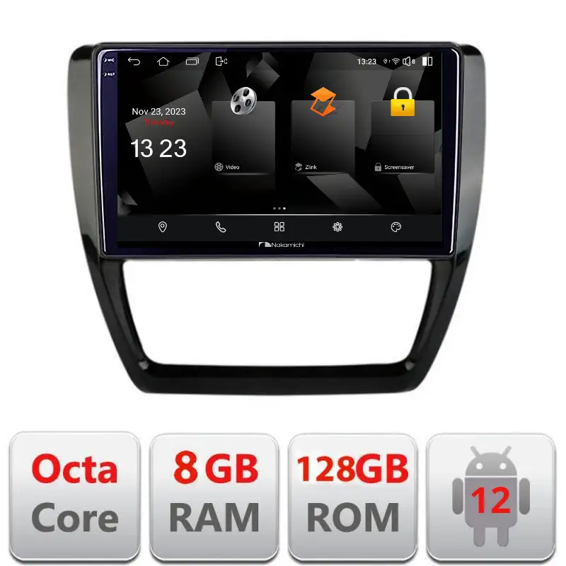 Promoție Navigatie Android VW Jetta 2011-2018, 2K QLED, 8GB RAM, 128GB