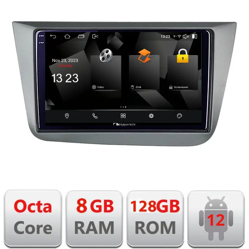 Navigație Seat Leon 2005-2012 Android 12 Octa Core QLED 2K 8GB+128GB Reducere de preț