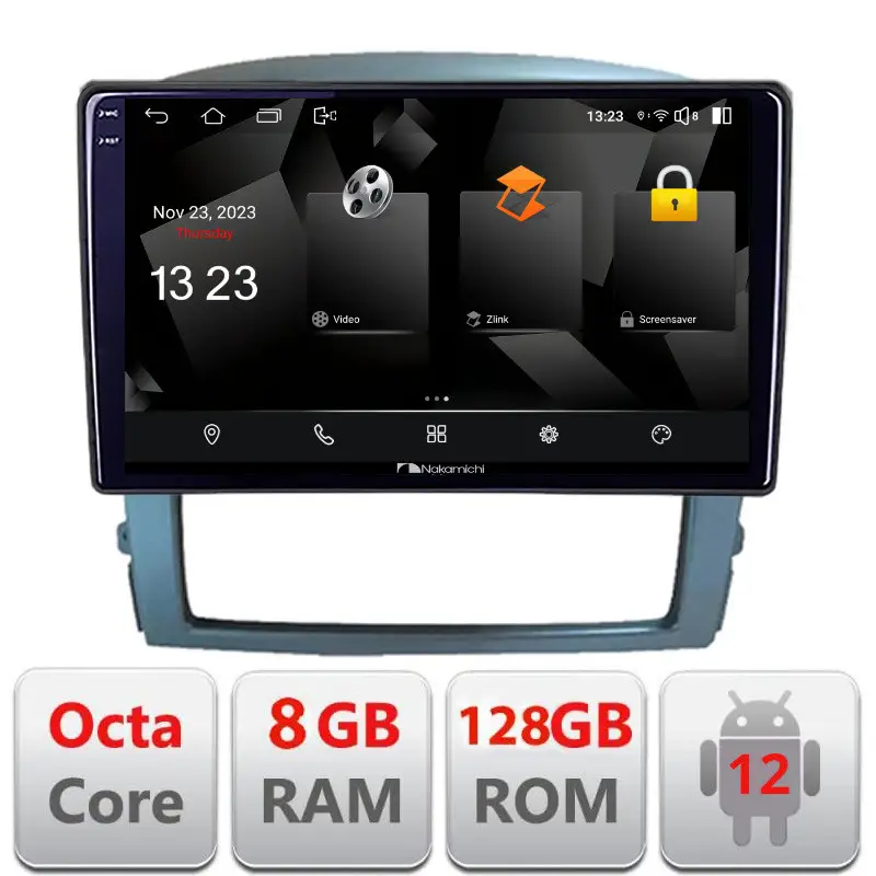 Navigație Android Kia Sorento 2006-2009, 2K QLED, 8GB RAM, 128GB Retur ușor
