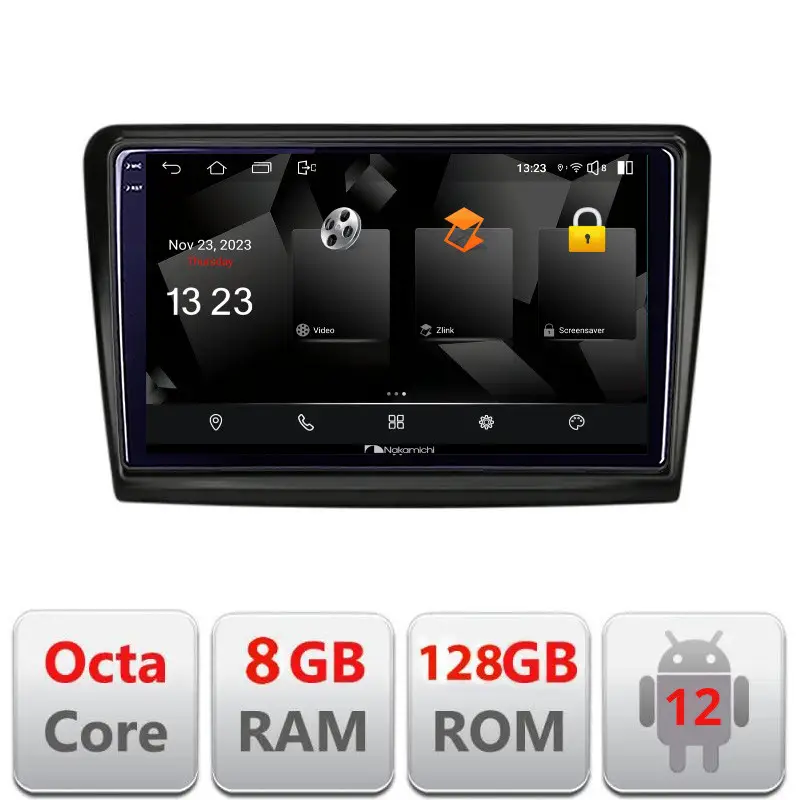 Preț mic Navigație Skoda Superb 2 Android 2K QLED 8GB RAM 128GB 4G DTS DSP