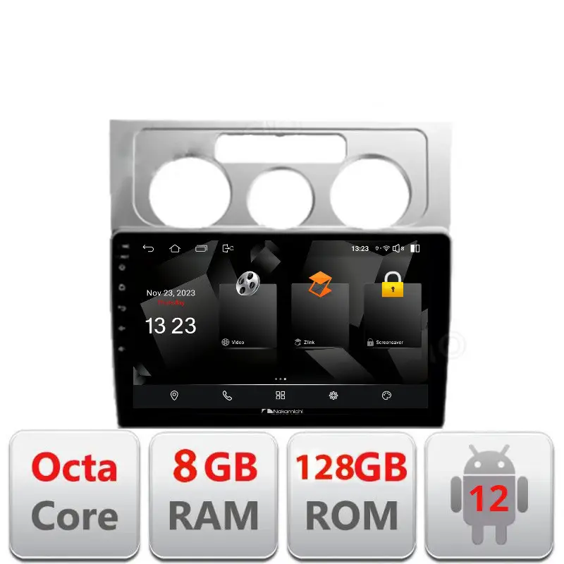 Reduceri Navigatie Android VW Touran 2003-2010, 2K QLED, 8GB RAM, 128GB