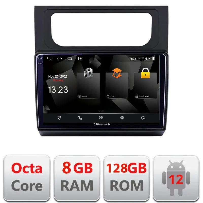 Navigatie VW Touran 2010-2016 Android 2K QLED 8GB RAM 128GB 4G DSP Ieftin