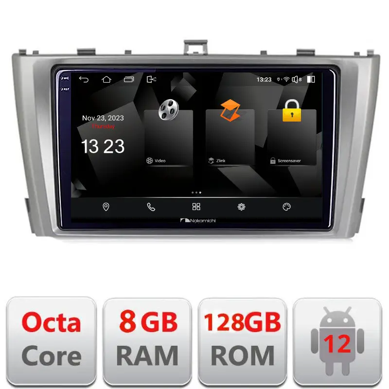 Navigatie Toyota Avensis 2009-2015 Android 12, 8GB RAM, 128GB, 2K QLED Comandă acum