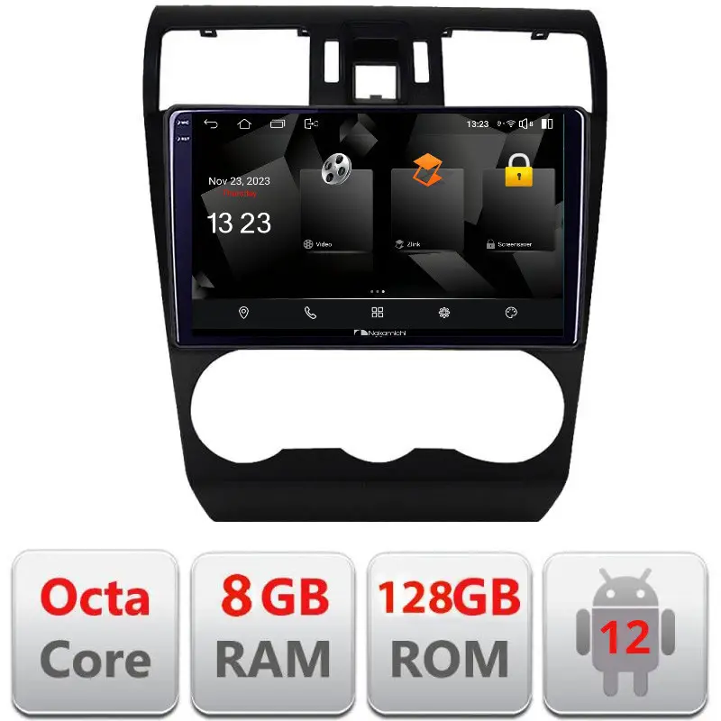 Reducere Navigație Android Subaru Forester Impreza XV 2013+ 2K QLED 8GB+128GB