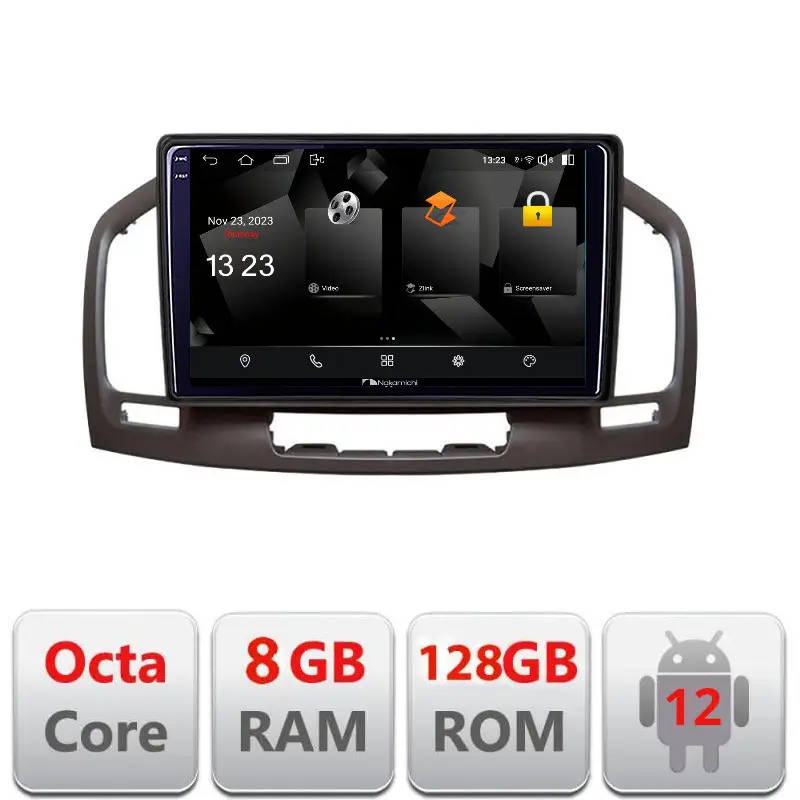 Navigație Opel Insignia 2009-2013 Android 12, 8GB RAM, 128GB, 2K QLED Preferatul clienților