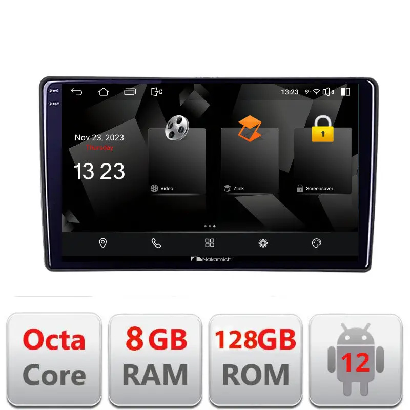 Navigație Peugeot 307 Android 2K QLED Octa Core 8GB RAM 128GB 4G Ofertă exclusivă
