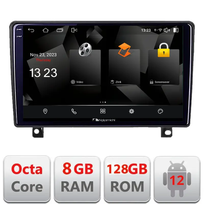 Cel mai vândut Navigație Opel Astra H Android 2K QLED 8GB RAM 128GB cu DSP și 4G