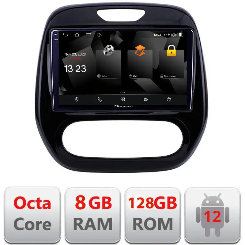 Navigație Renault Captur Android 2K QLED 8GB RAM 128GB Octa Core Nu rata