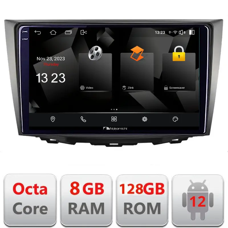 Navigație Suzuki Kizashi 2009-2015 Android 12, QLED 2K, 8GB RAM, 128GB Premium