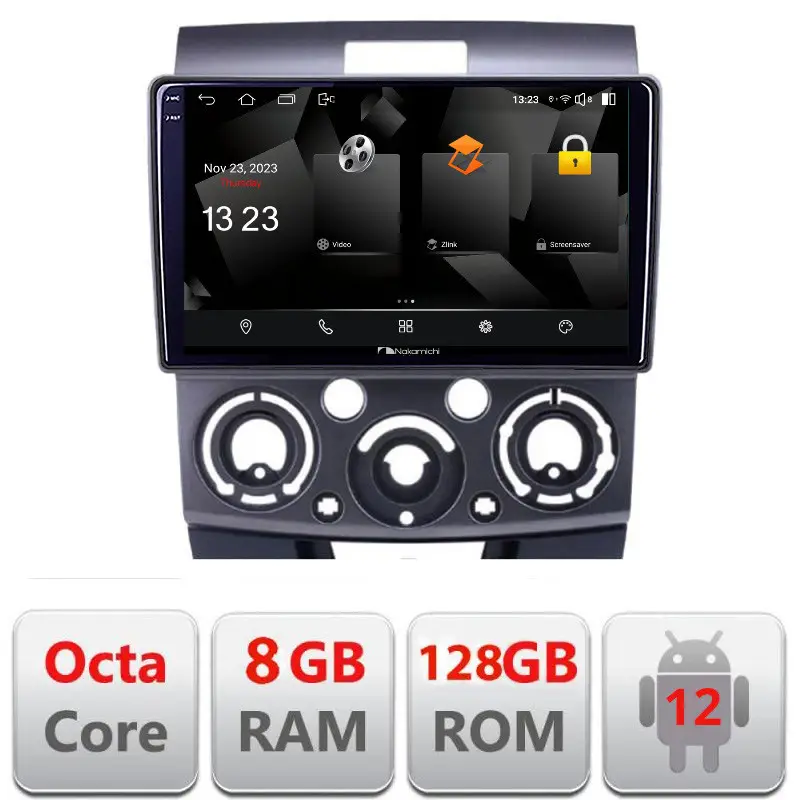 Navigație Android Ford Ranger și Mazda BT50 2007-2012, 8+128GB Discount