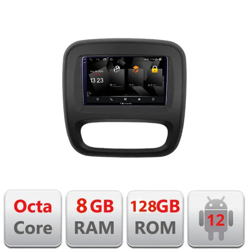 Navigație Renault Trafic 2014-2017 Android 8+128GB QLED 2K DSP 4G Ultima șansă