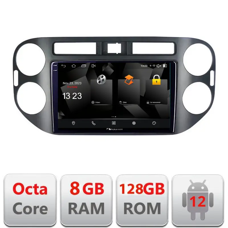 Reduceri Navigatie Android VW Tiguan si Golf Plus 2012-2016, 8GB RAM, 128GB