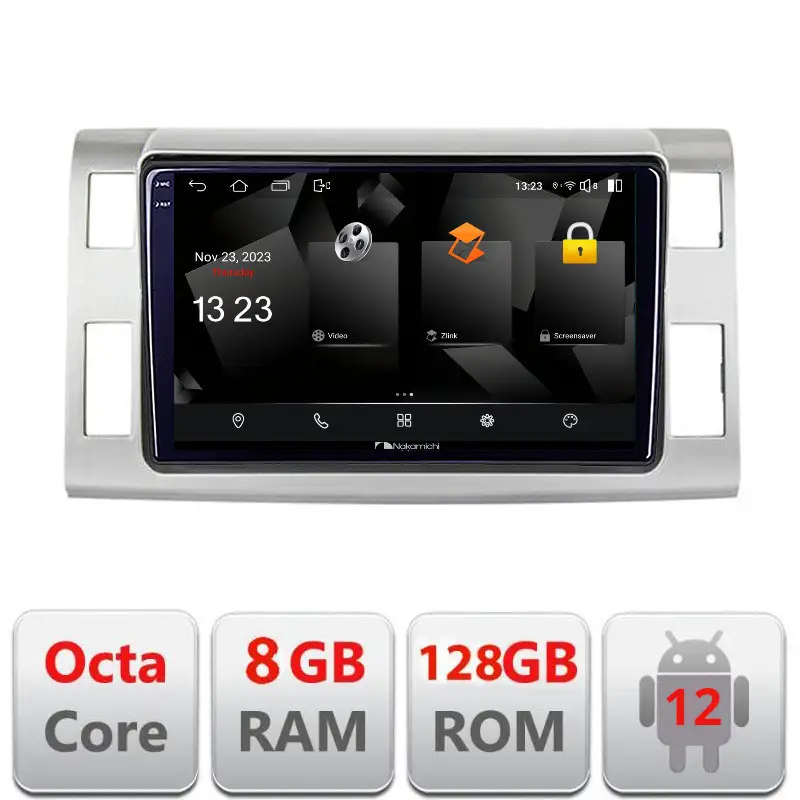 Retur ușor Navigație Toyota Estima 2006-2013 Android 12, QLED 2K, 8GB RAM, 128GB