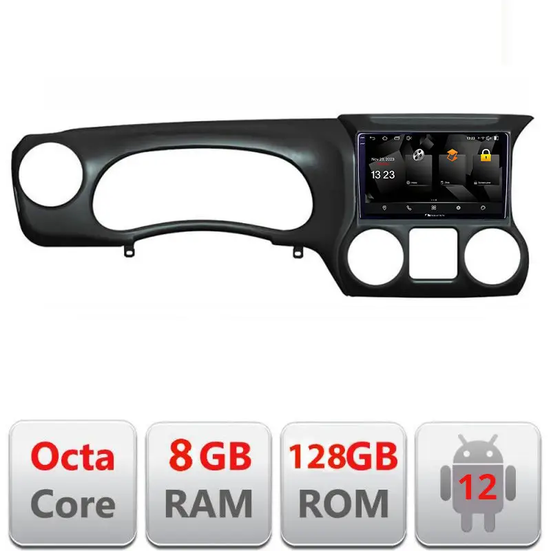 Reducere extra Navigație Jeep Wrangler 2011-2014 Android 12, 2K QLED, 8GB+128GB