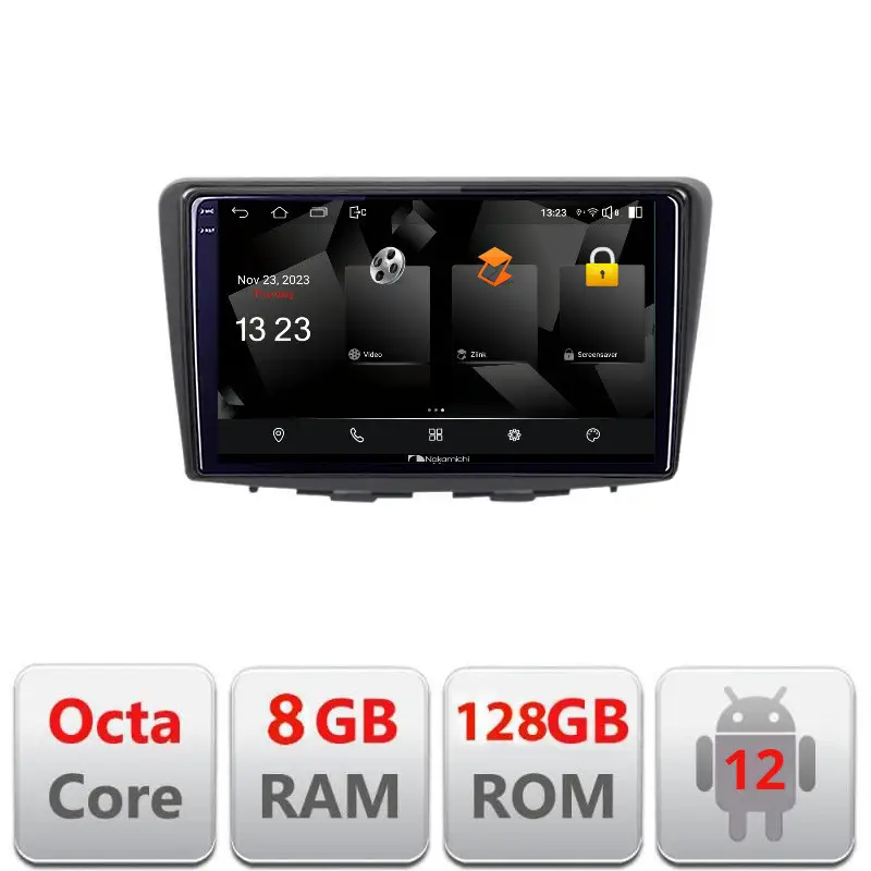 Plată securizată Navigație Suzuki Baleno Android 2K QLED Octa Core 8GB RAM 128GB