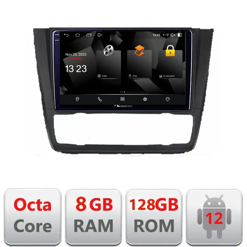Navigatie BMW Seria 1 E87 Android 2K QLED 8GB RAM 128GB 4G DSP Livrare rapidă