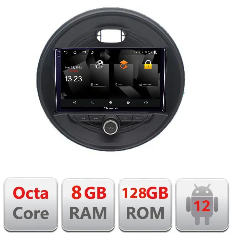 Navigație Android Mini Cooper 2015-2019 QLED 2K 8GB RAM 128GB Noutate