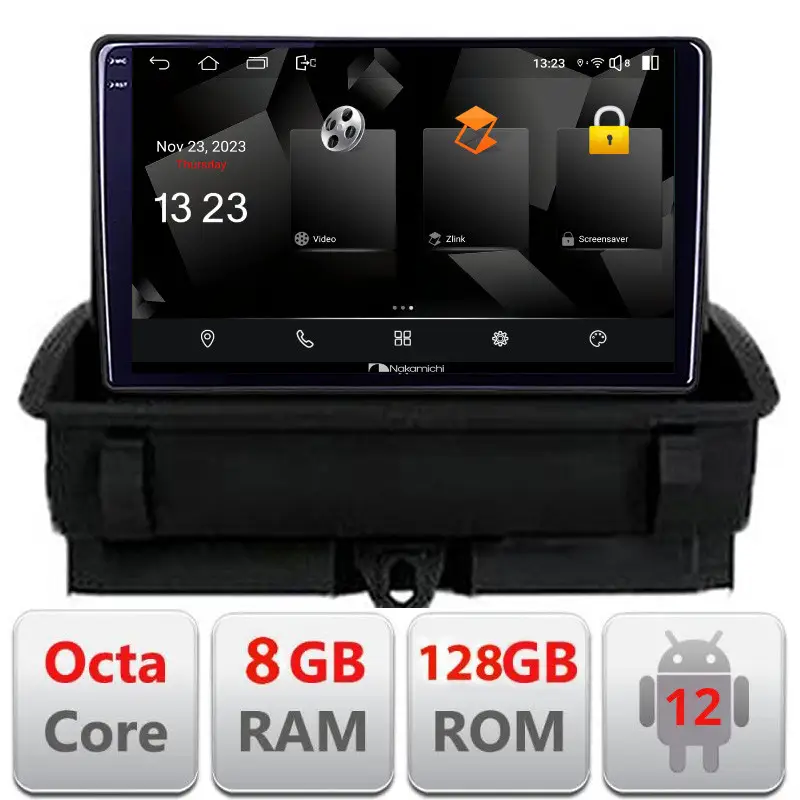 Navigație Audi Q3 2011-2018 Android 12, 8GB RAM, 128GB, 2K QLED Bestseller