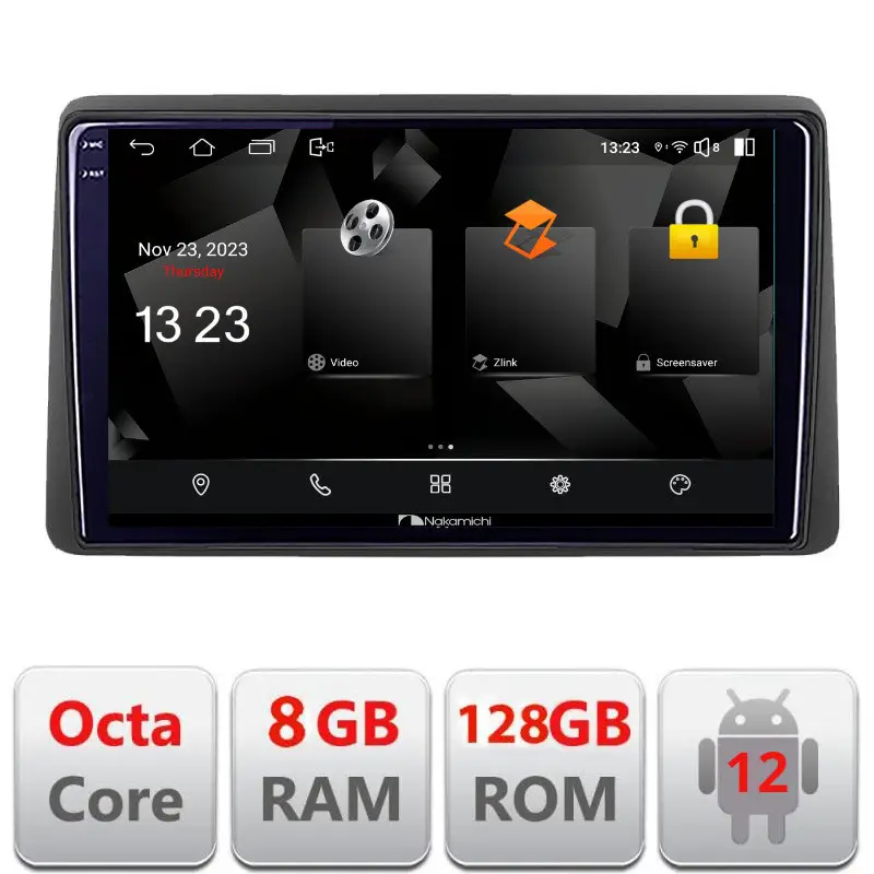 Navigație Android Dodge RAM 2019+ 2K QLED Octa Core 8GB RAM 128GB Cel mai bun preț